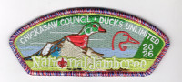 Chickasaw Council 2026 Jamboree (CSP-Brown) Metallic Chickasaw Council #558