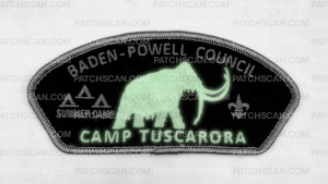 Patch Scan of Baden Powell Council CSP ― Camp Tuscarora 2026 "Detective Agency" Theme ― Summer Camp CSP *SPECIAL*