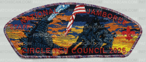 Patch Scan of Circle Ten Council National Jamboree 2026