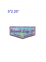 Colonneh Lodge NOAC 2024 Pink - Flap Sam Houston Area Council #576